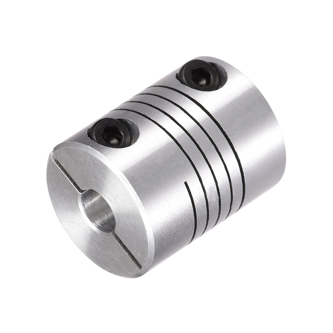 uxcell Uxcell 2PCS Motor Shaft 4mm to 8mm Helical Beam Coupler Coupling 20mm Dia 25mm Length