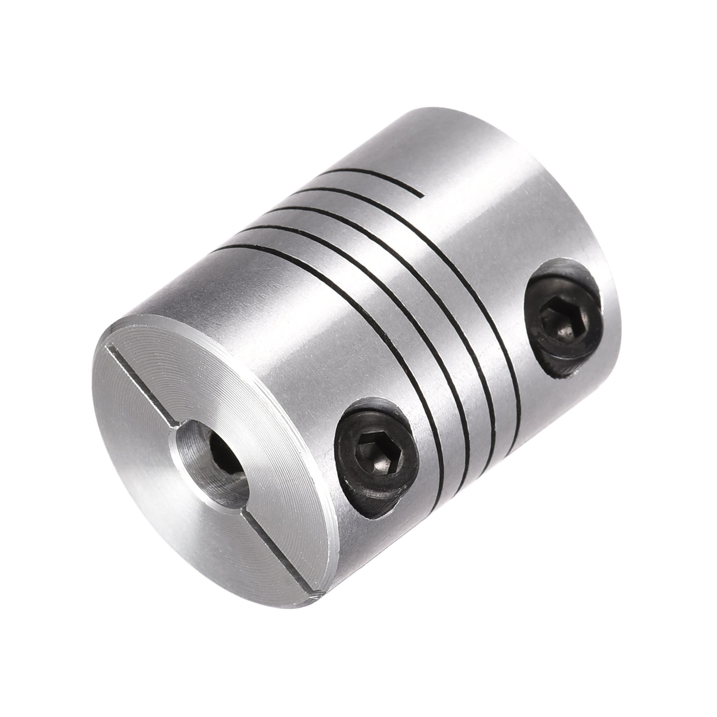 uxcell Uxcell 2PCS Motor Shaft 6mm to 6mm Helical Beam Coupler Coupling 20mm Dia 25mm Length