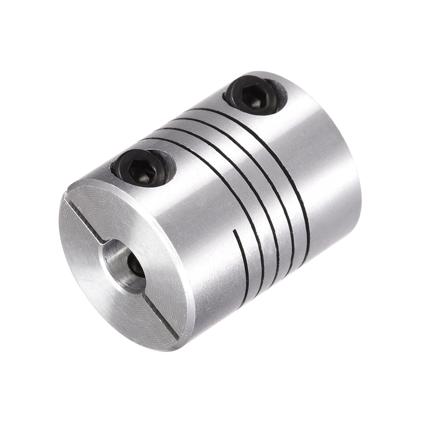 uxcell Uxcell 2PCS Motor Shaft 6mm to 8mm Helical Beam Coupler Coupling 20mm Dia 25mm Length