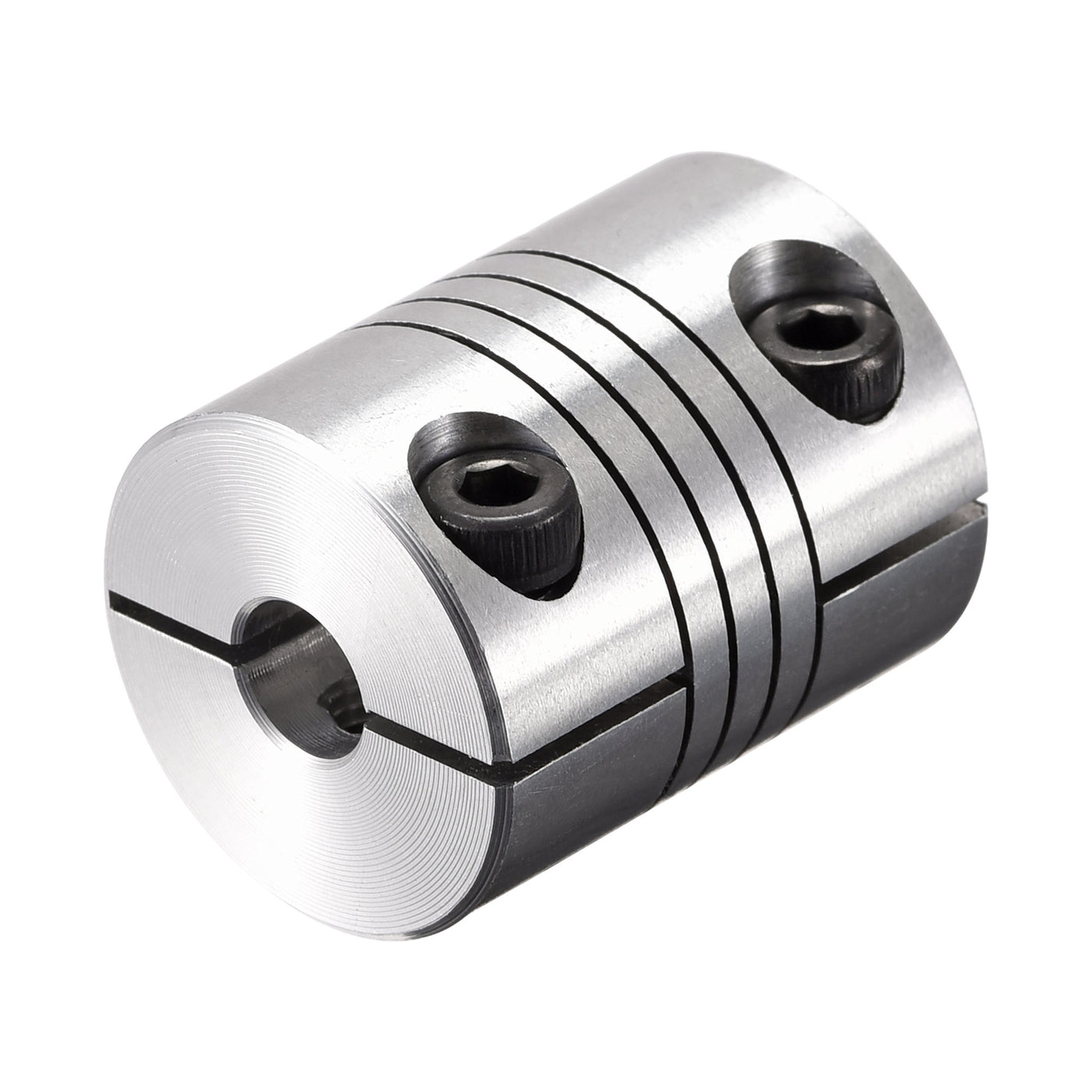 uxcell Uxcell Motor Shaft 5mm to 7mm Helical Beam Coupler Coupling 25mm Dia 30mm Length