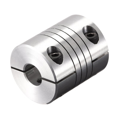 Harfington Uxcell Motor Shaft 5mm to 9mm Helical Beam Coupler Coupling 25mm Dia 30mm Length