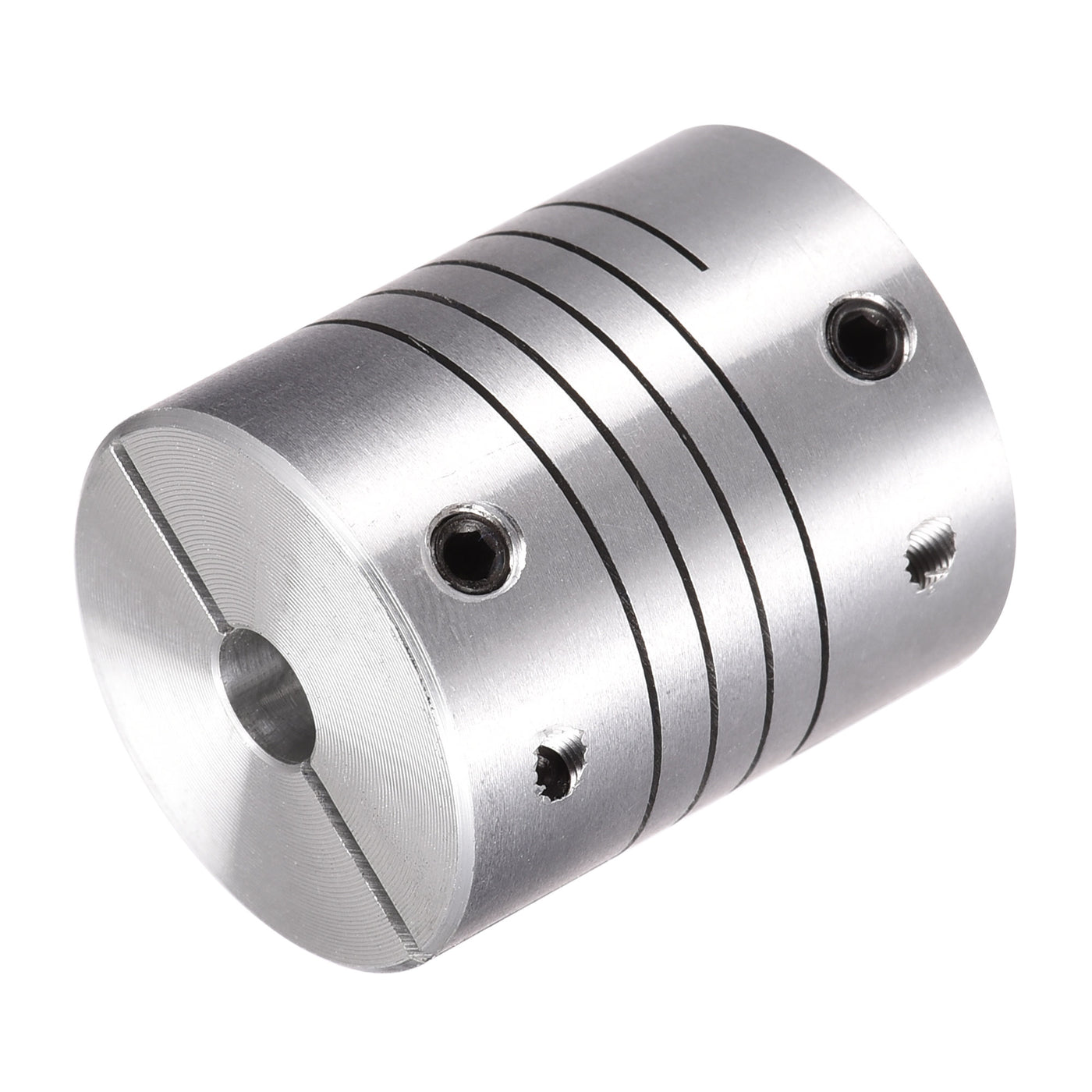 uxcell Uxcell Motor Shaft 5mm to 11mm Helical Beam Coupler Coupling 25mm Dia 30mm Length