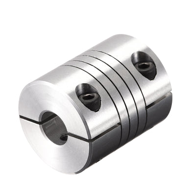 Harfington Uxcell Motor Shaft 6mm to 9mm Helical Beam Coupler Coupling 25mm Dia 30mm Length