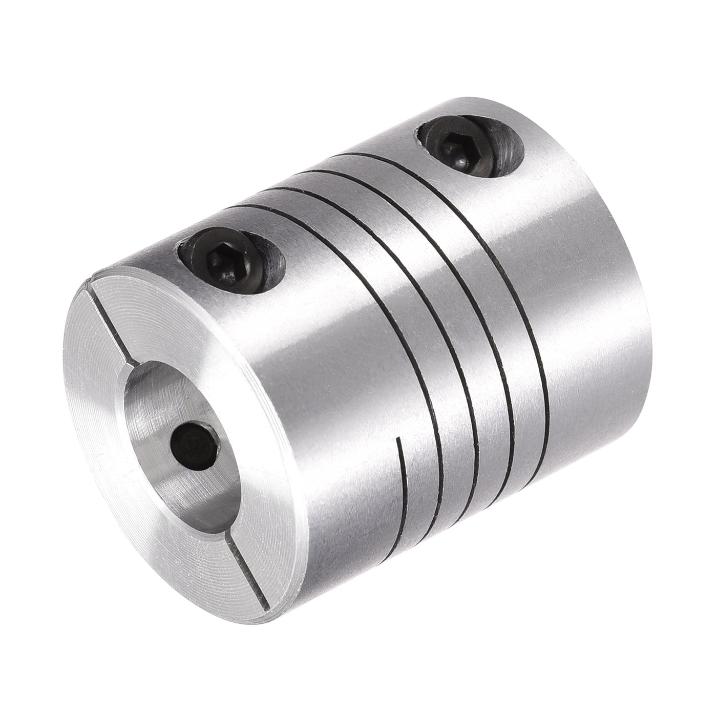 uxcell Uxcell Motor Shaft 7mm to 11mm Helical Beam Coupler Coupling 25mm Dia 30mm Length