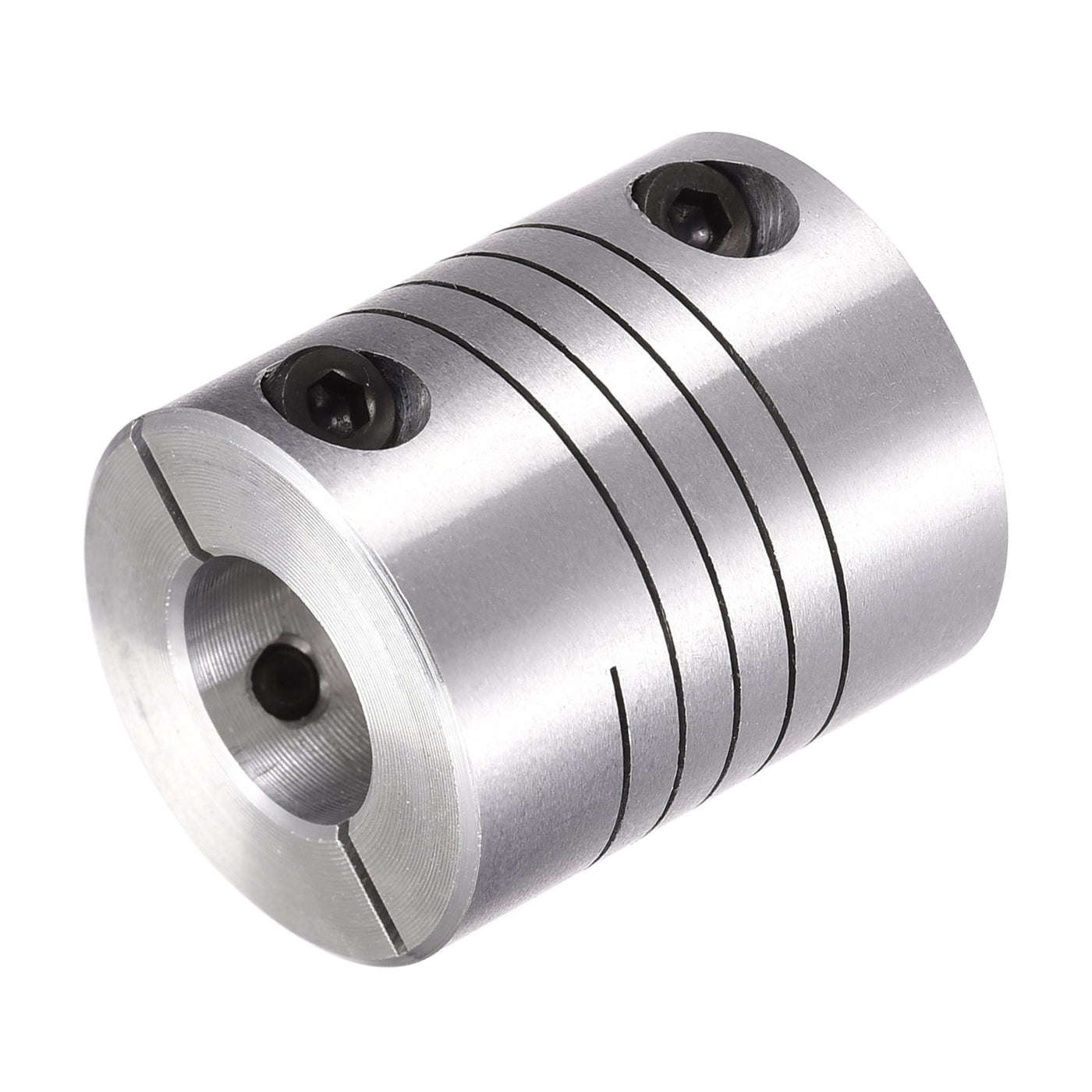 uxcell Uxcell Motor Shaft 9mm to 12mm Helical Beam Coupler Coupling 25mm Dia 30mm Length