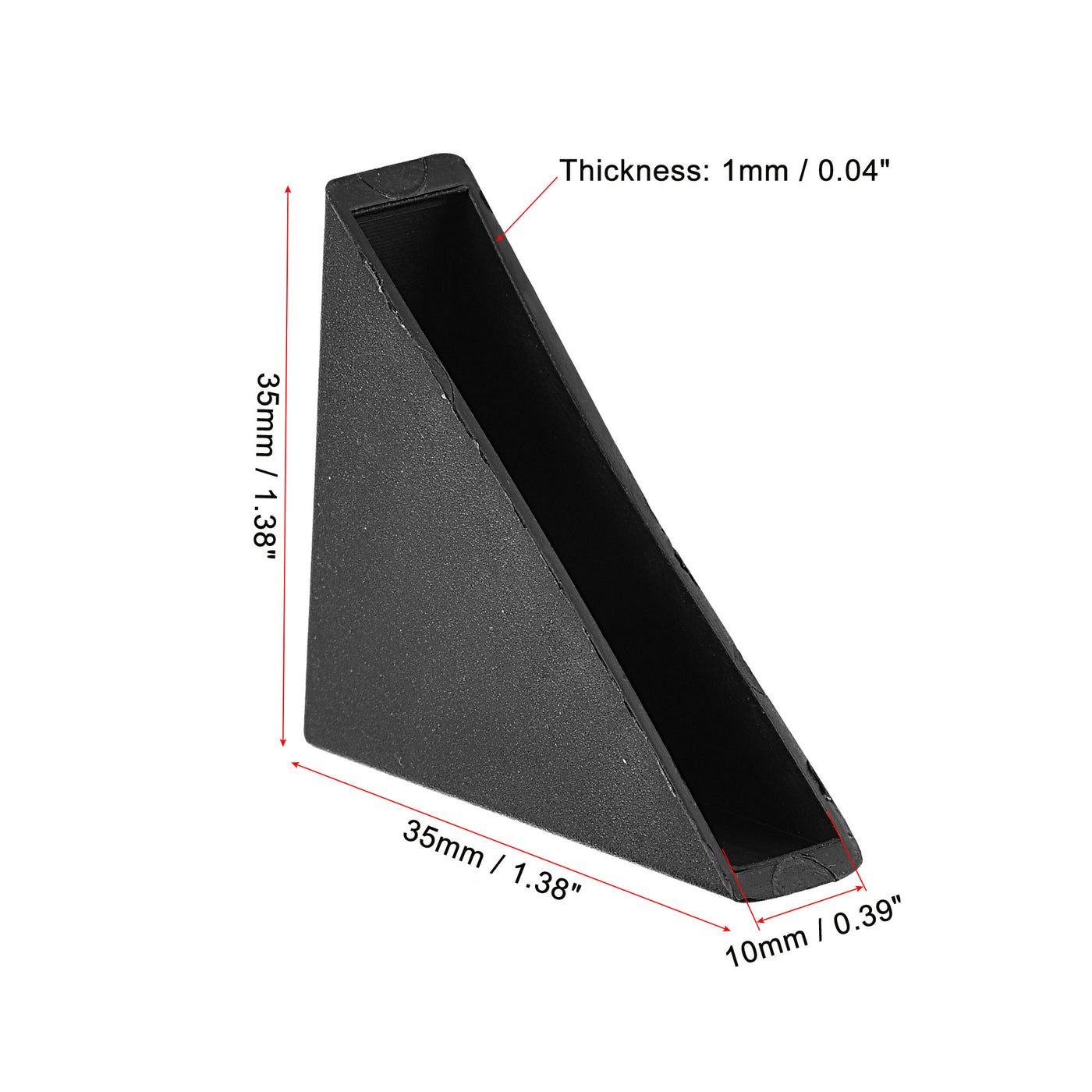 Harfington PP Triangle Corner Protector for Ceramic Glass Metal