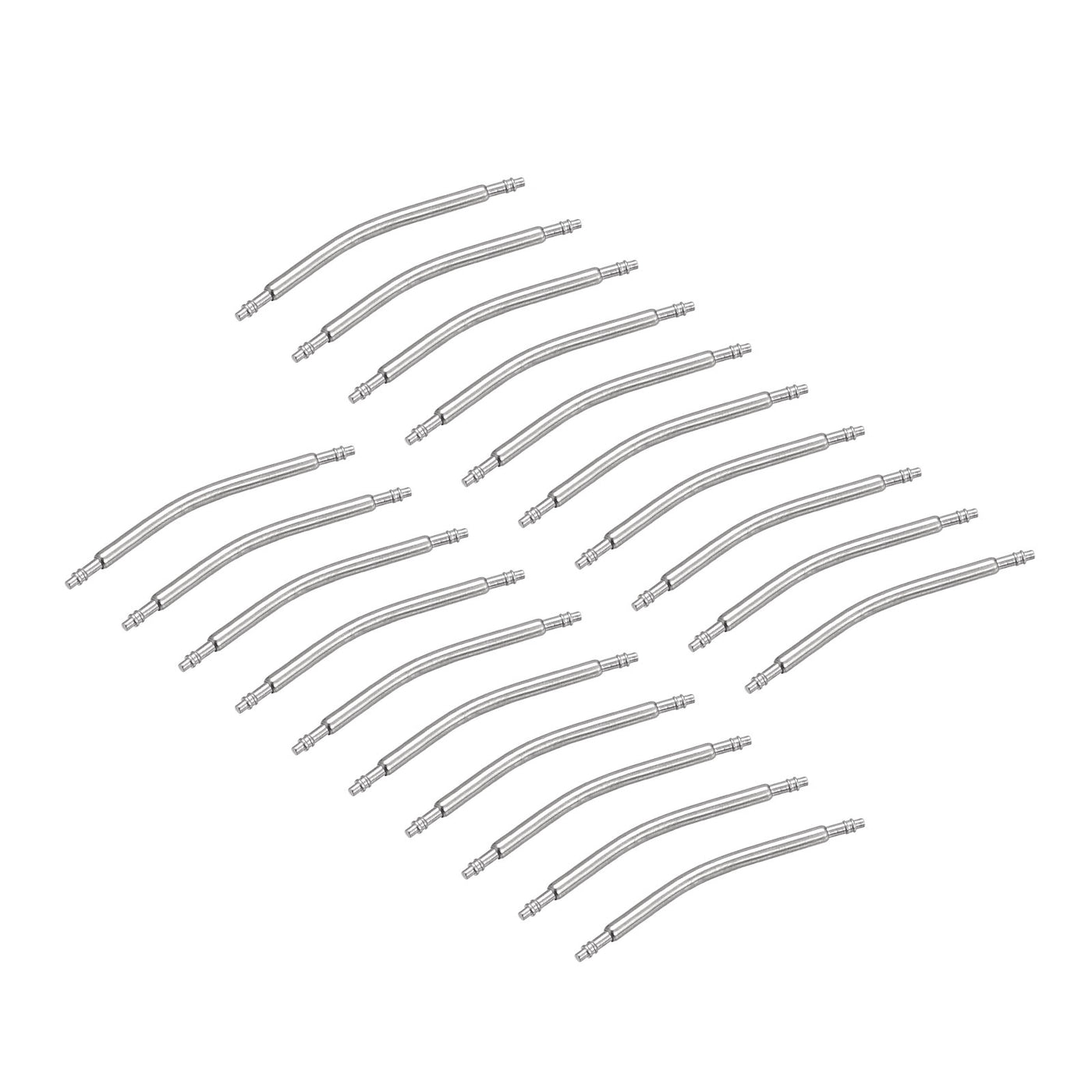 uxcell Uxcell Curved Spring Bar Pins Stainless Steel Watch Band Link Pin