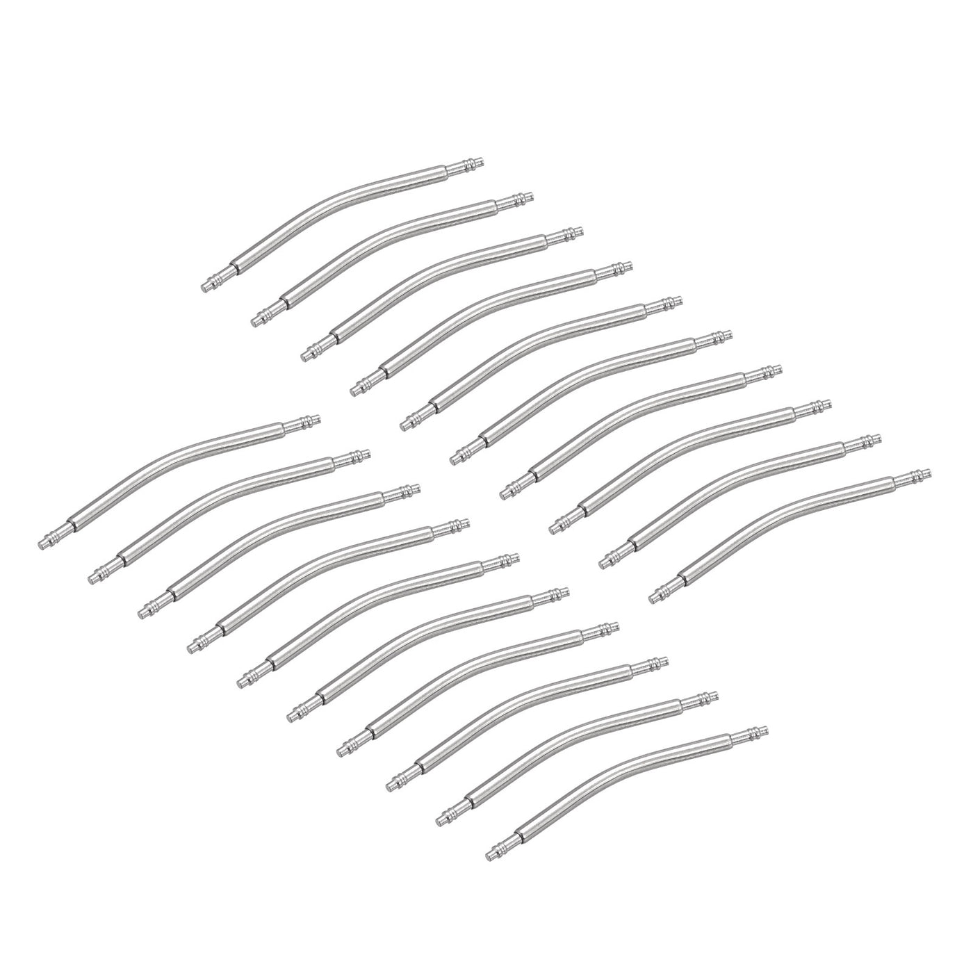 uxcell Uxcell Curved Spring Bar Pins Stainless Steel Watch Band Link Pin