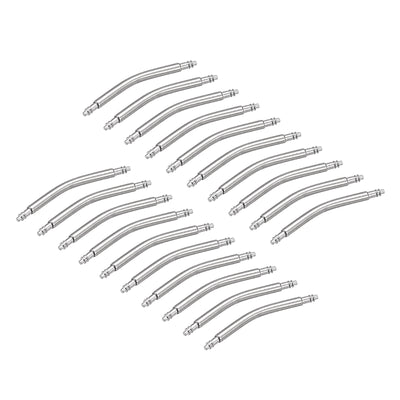 Harfington Uxcell Curved Spring Bar Pins Watch Band Link Pin