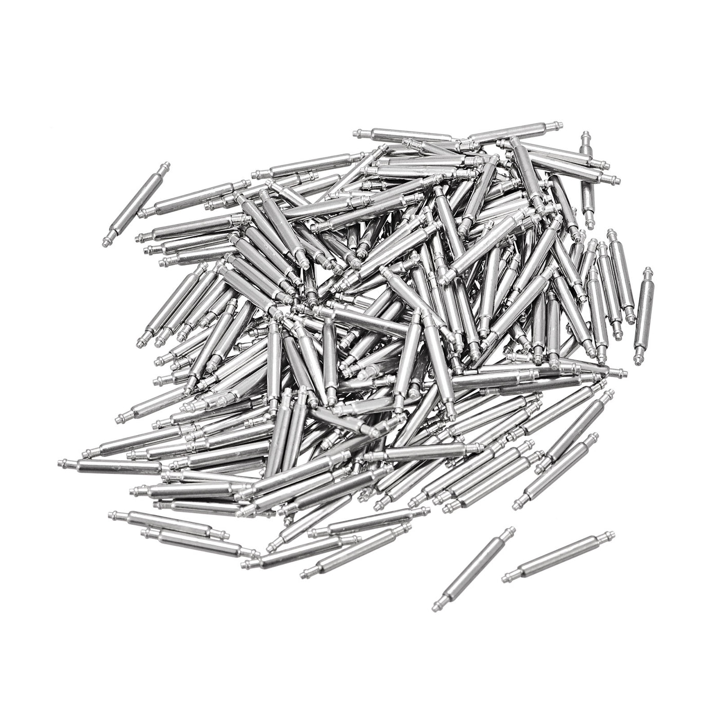 Uxcell Uxcell 22mm Watch Band Pin 1.5mm Dia Steel Single Flanged End Spring Bar Pins 200pcs