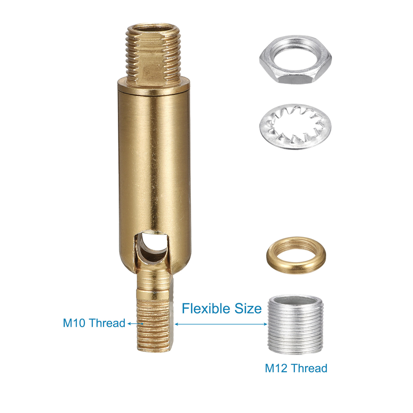 Sloped Ceiling Adapter Swivel Thread for Chandelier Ceiling Pendant ...