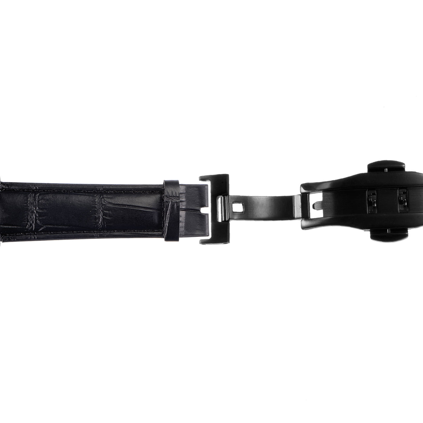 uxcell Uxcell Folding Deployment Clasp Quick Release Buckle for Leather Watch Strap