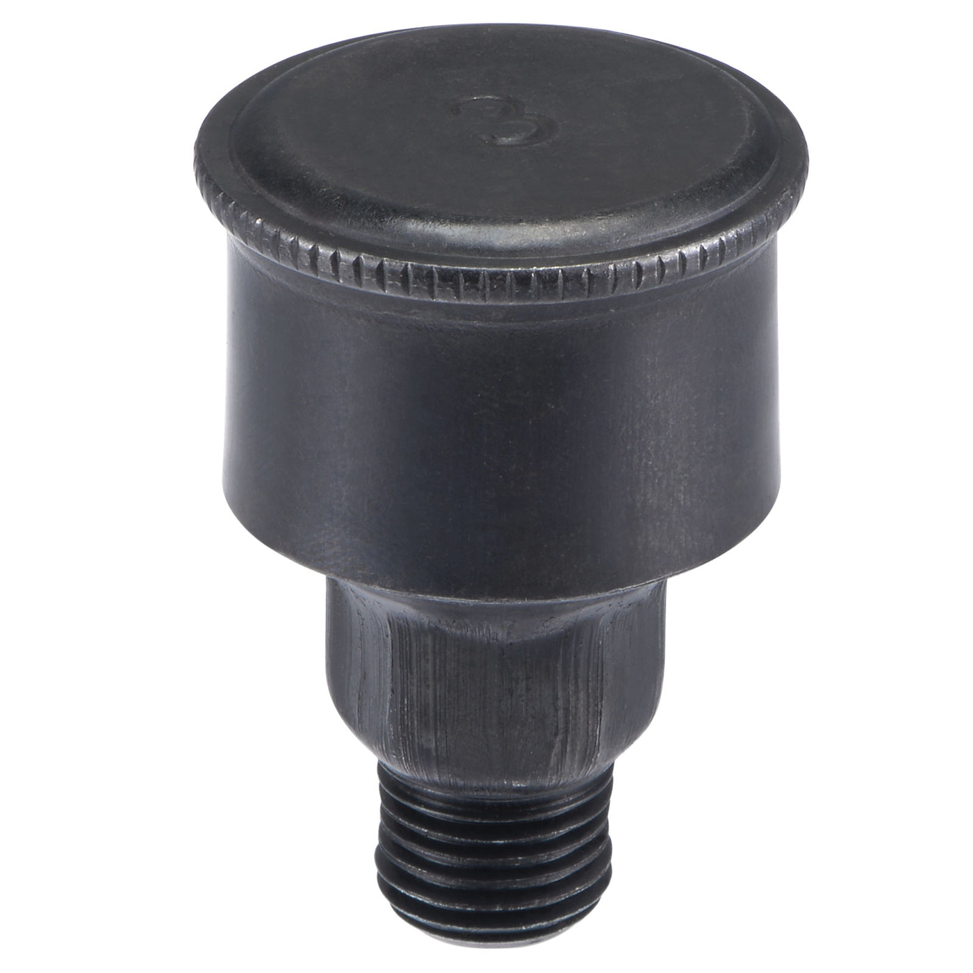 uxcell Uxcell Machine Parts G1/4 Thread 12ml Grease Oil Cup Cap Carbon Steel Oiler Black