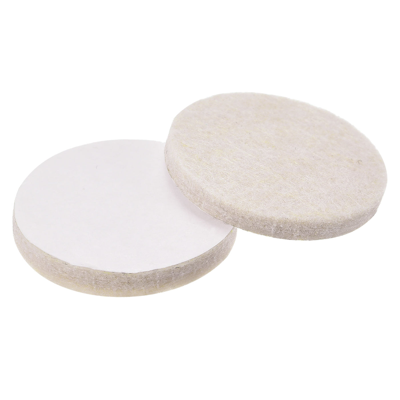 uxcell Uxcell Felt Furniture Pads, Self-stick Non-slip Anti-scratch Round Felt Pads for Table Tops