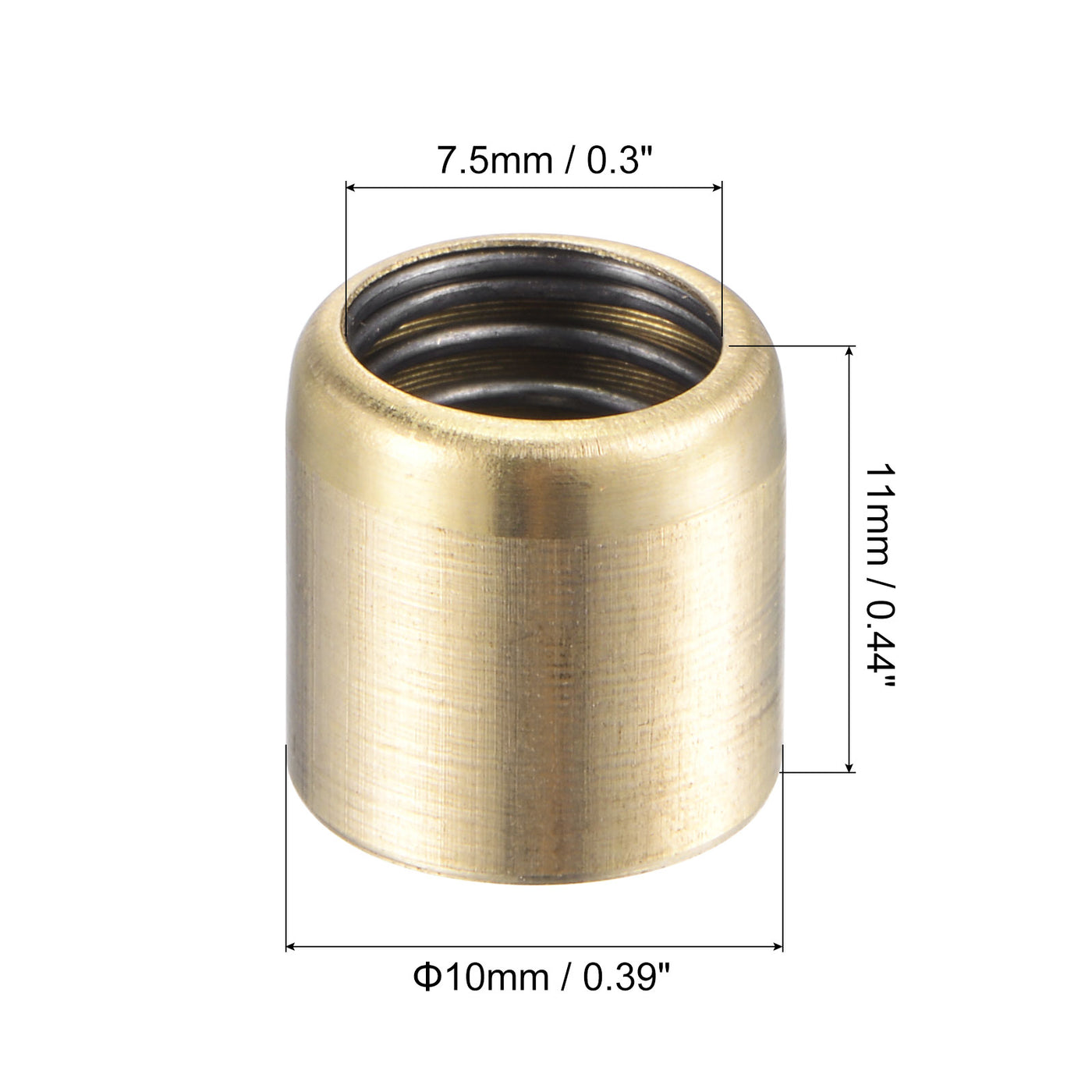 Uxcell Uxcell Brass Push Button Grease Oil Cup 6x6mm Ball Oiler for Lubrication System 10Pcs