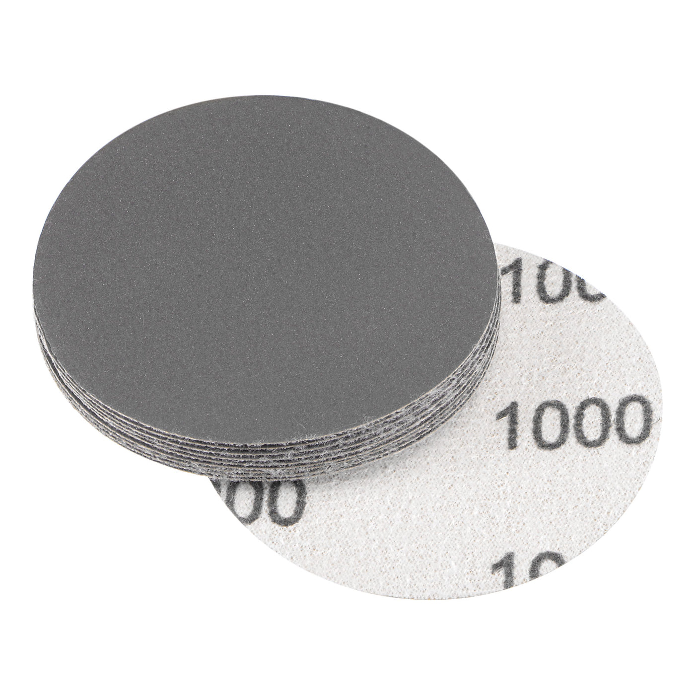 Uxcell Uxcell 3 Inch 1000 Grit Sanding Discs Wet/Dry Hook and Loop Silicon Carbide Round 10Pcs