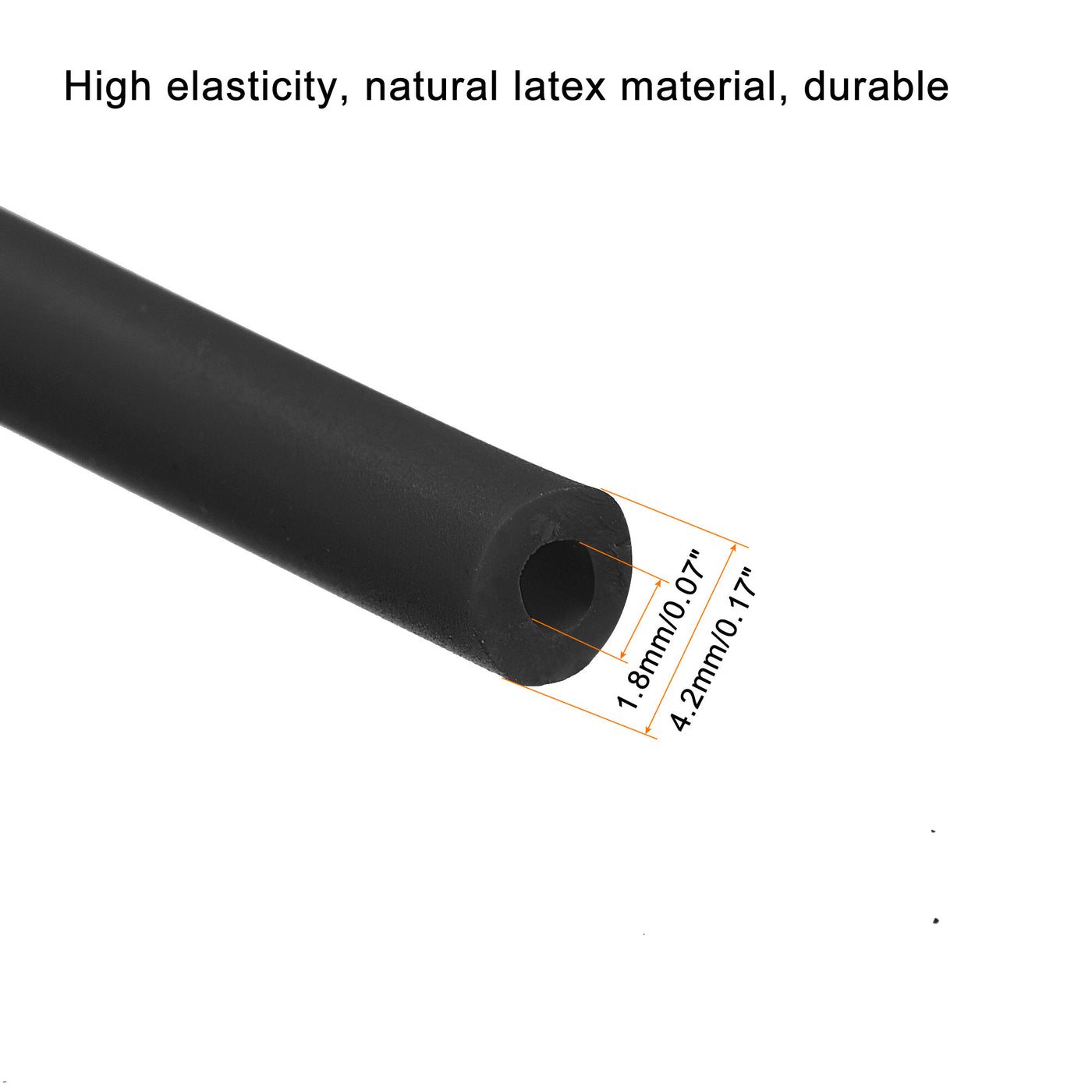 Harfington Natural Latex Rubber Tubing Highly Elastic for Sports Fitness
