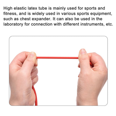 Harfington Natural Latex Rubber Tubing Highly Elastic for Sports Fitness