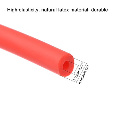 Harfington Natural Latex Rubber Tubing Elastic for Sports Exercise Fitness