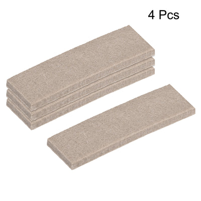 Harfington Uxcell Self Adhesive Square Furniture Felt Pads for Hardwood Tiles Self-adhesive