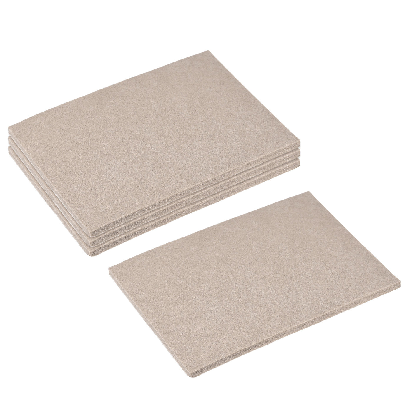 uxcell Uxcell Self Adhesive Square Furniture Felt Pads for Hardwood Tiles Self-adhesive
