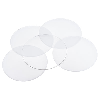 Harfington PMMA Blank Acrylic Discs without Hole for Craft Vinyl Projects