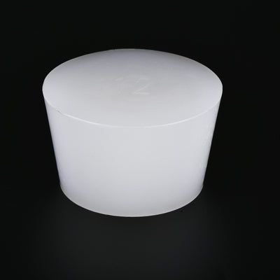 Harfington Silicone Rubber Tapered Plug 27.7mm to 36.5mm Solid White