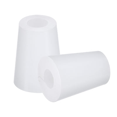 Harfington Silicone Rubber Tapered Plug, with Hole, for Painting, Laboratory Use