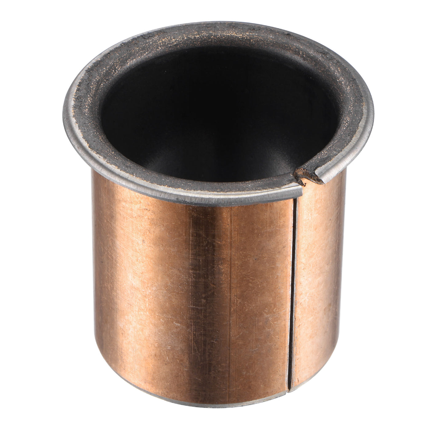 uxcell Uxcell Flanged Sleeve Bearings Wrapped Oilless Bushings