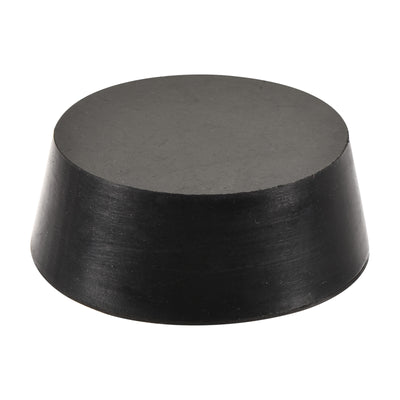 Harfington Rubber Tapered Plug 58mm to 68mm Solid Black