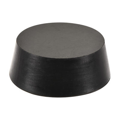 Harfington Rubber Tapered Plug 58mm to 68mm Solid Black