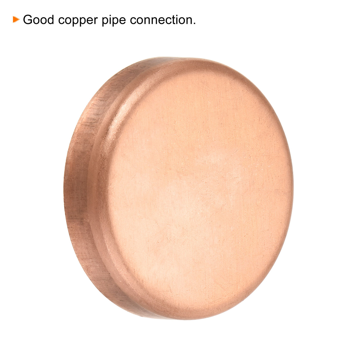 Harfington Copper End Cap Pipe Fitting Sweat Plug Connection for Pipe Plumbing