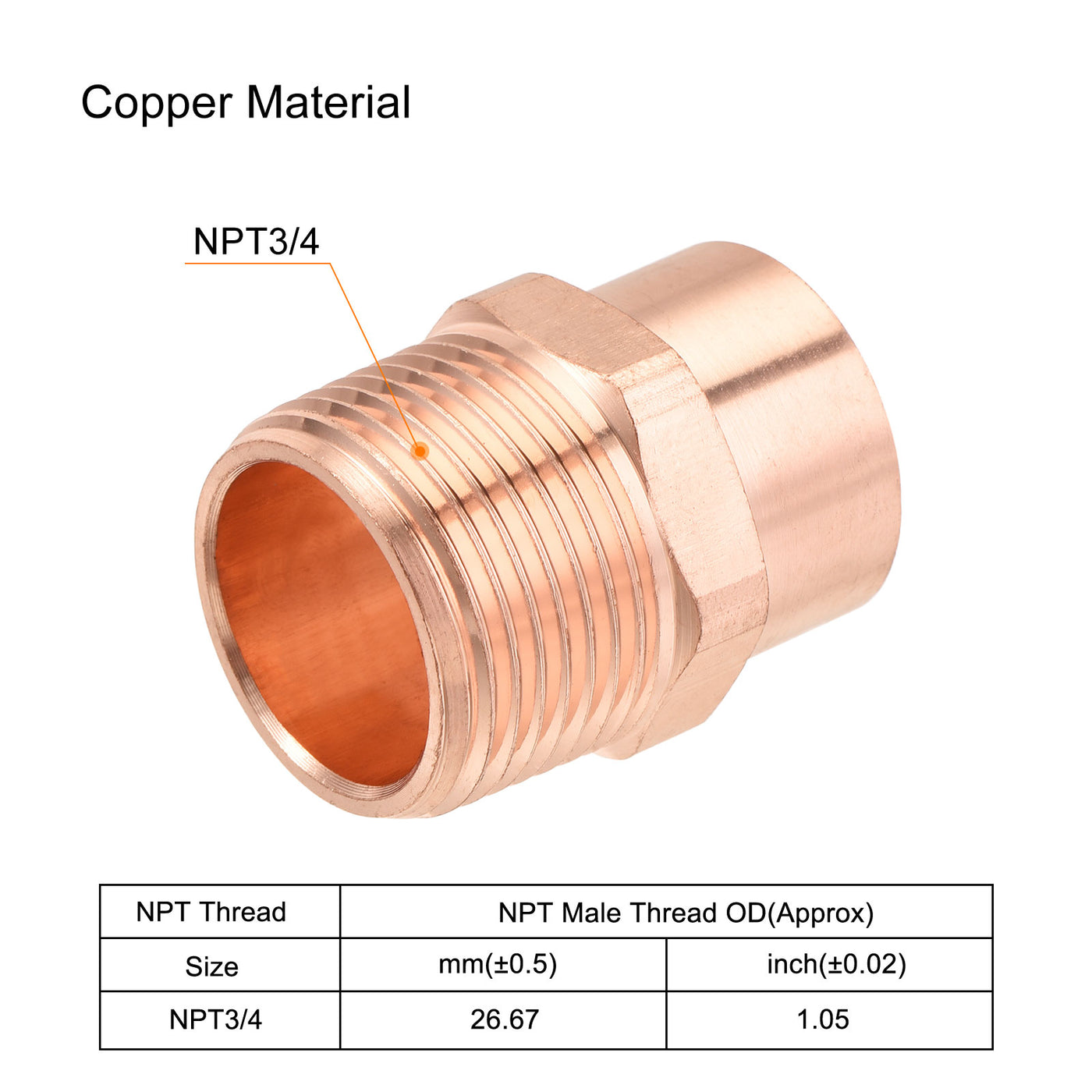 QUARKZMAN Messing T-Stück 3/8 NPT - Robuster 3-Wege Verbinder Für Gas- & Hydraulikleitungen