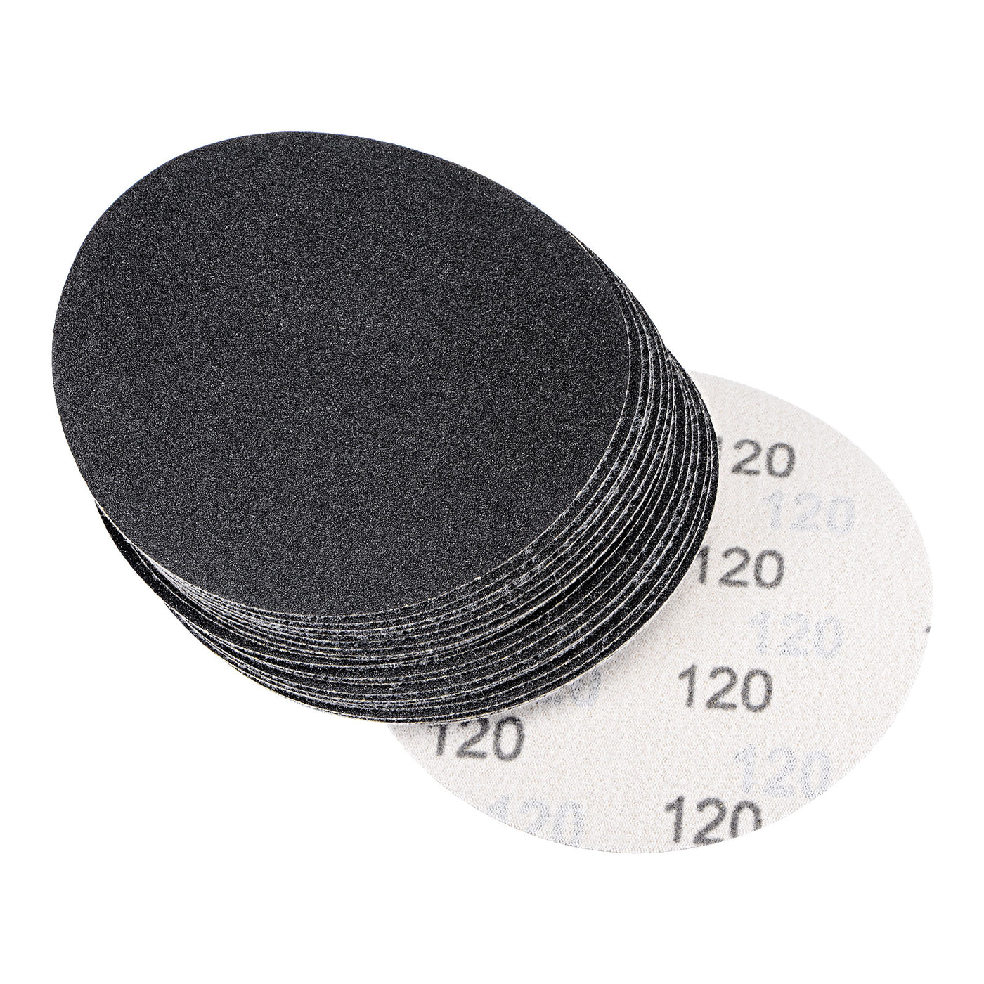 Uxcell Uxcell 5 Inch Sanding Disc 400 Grit Hook and Loop Wet Dry Usable Silicon Carbide 20Pcs