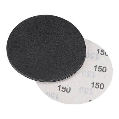 Harfington Uxcell 5 Inch Sanding Disc 600 Grit Hook and Loop Wet Dry Usable Silicon Carbide 5Pcs