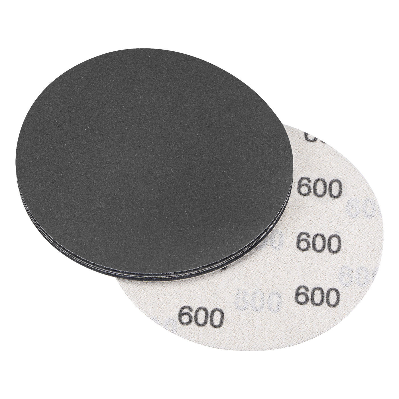 Uxcell Uxcell 5 Inch Sanding Disc 600 Grit Hook and Loop Wet Dry Usable Silicon Carbide 5Pcs