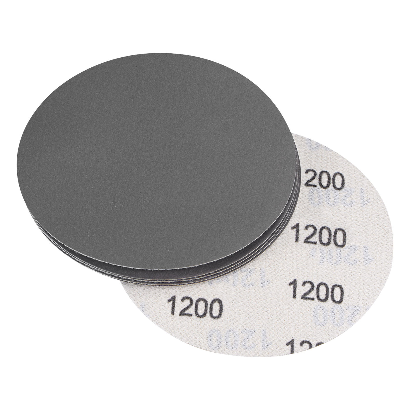 Uxcell Uxcell 5 Inch Sanding Disc 600 Grit Hook and Loop Wet Dry Usable Silicon Carbide 5Pcs