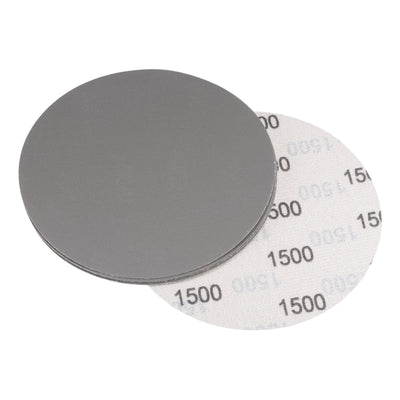 Harfington Uxcell 6 Inch Sanding Disc 1200 Grit Hook and Loop Wet Dry Usable Silicon Carbide 5Pcs