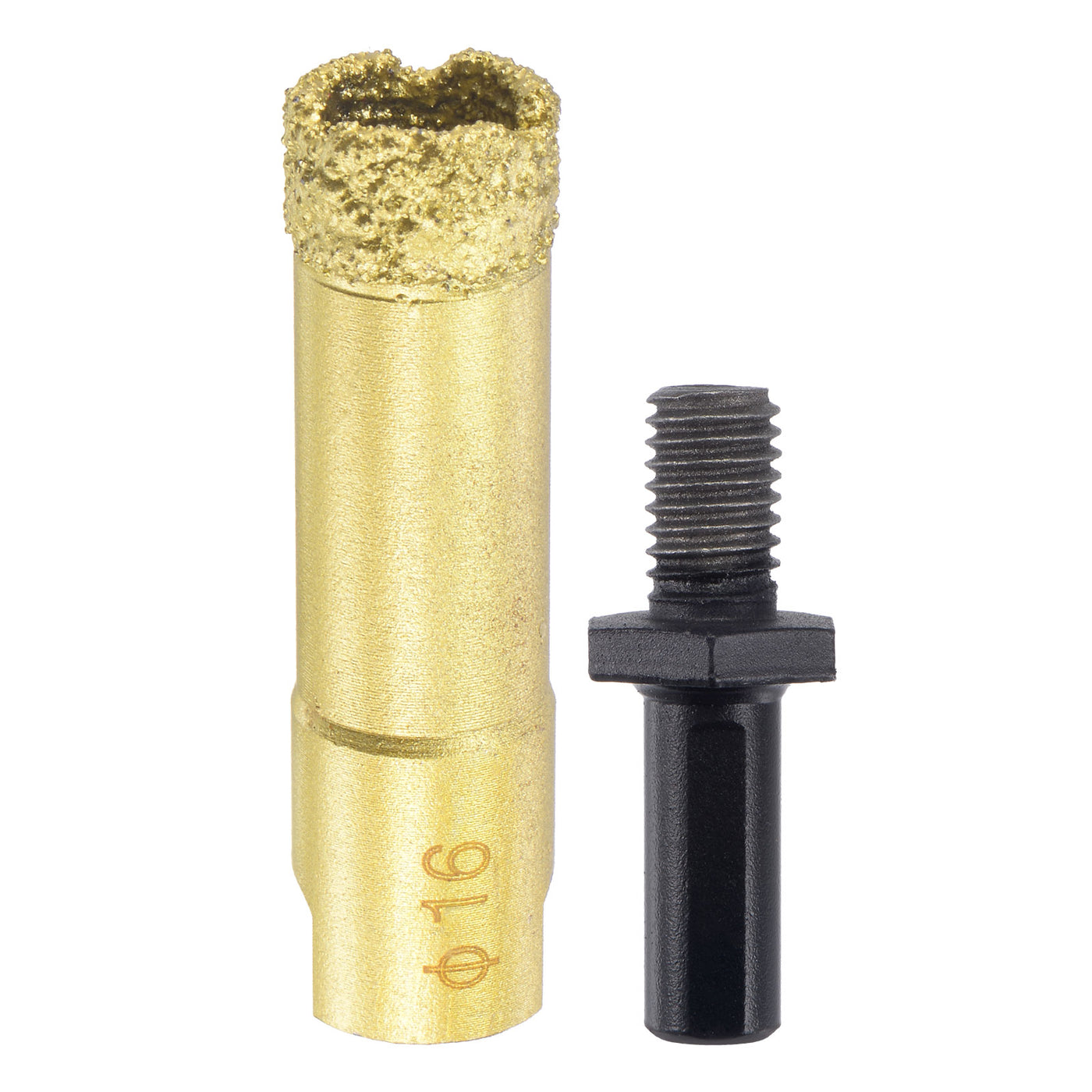 uxcell Uxcell Brazed Diamond Core Drill Bits with Arbor Adapter for Tile Marble Stone