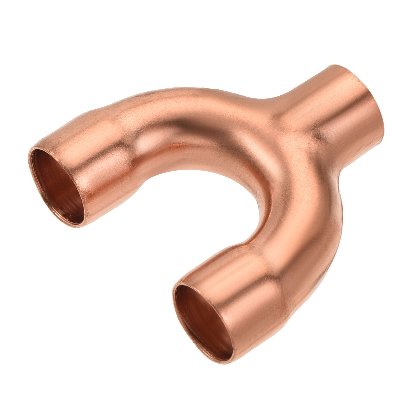 Harfington Tee Y Type Copper Fitting Welding Joint for HVAC Air Conditioner Refrigeration
