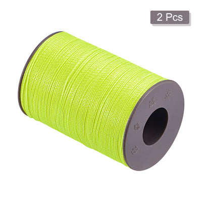 Harfington Uxcell Thin Waxed Thread Polyester Waxed Cord