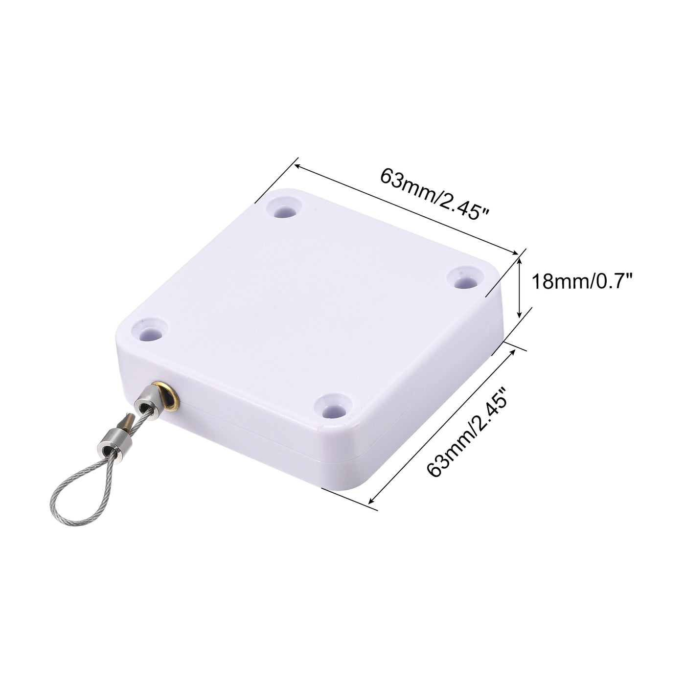 Harfington Punch Free Automatic Sensor Door Closer, ABS Self Close with Steel Wire String