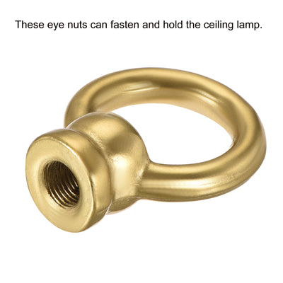 Harfington Eye Nut Max Load Thread Ring Shape Female Loop Hanging Lamp Chandelier