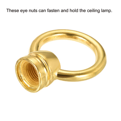 Harfington Eye Nut Max Load Thread Ring Shape Female Loop Hang Lamp Chandelier