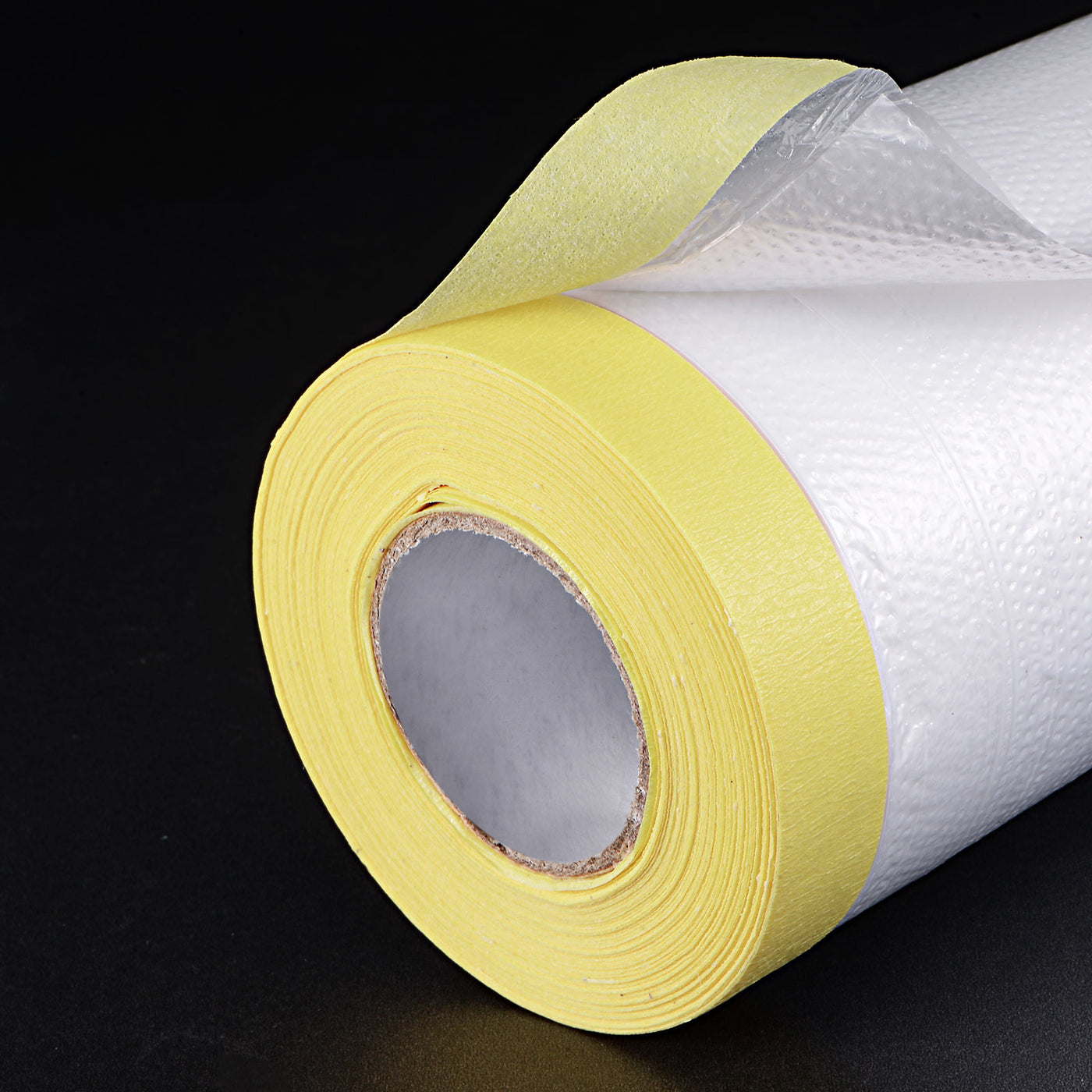 Uxcell Uxcell Pre-Taped Masking Film 43.31" x 98ft with Medium-Tack Painters Tape 2Pcs