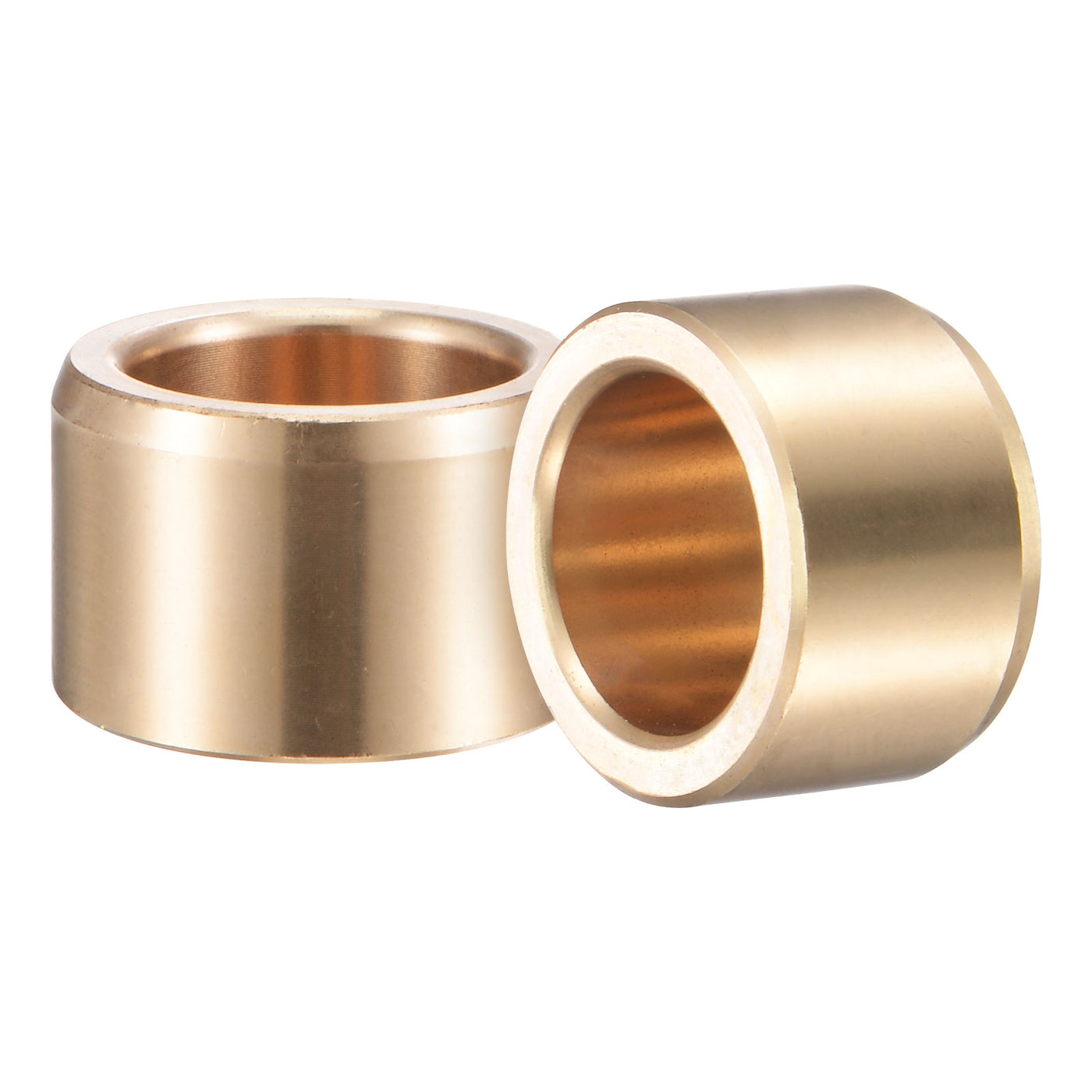 uxcell Uxcell Sleeve Bearings Cast Brass Self-Lubricating Bushings