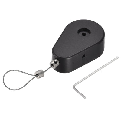 Harfington Retractable Cable Lock,Remote Control Anti-Lost Rope Hardware Lock