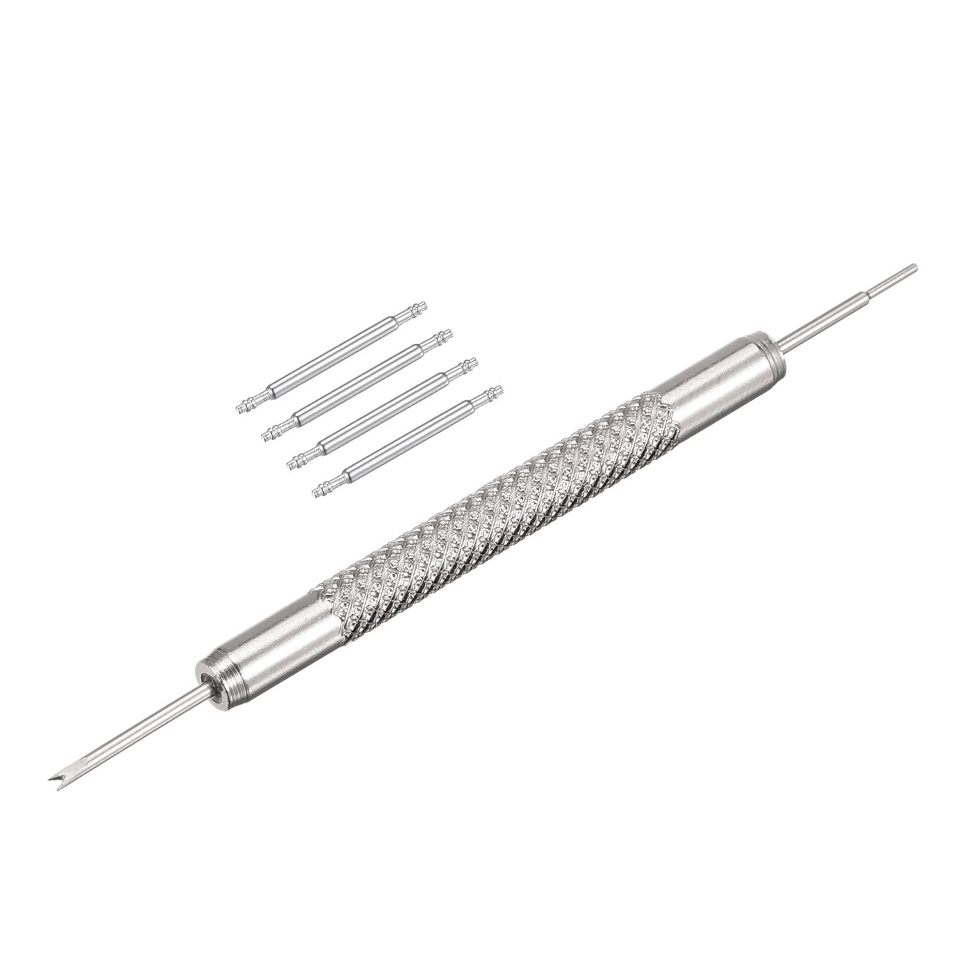 Uxcell Uxcell Stainless Steel 22mm Watch Spring Bars 4Pcs with Dia 1.5mm Spring Bar Removal