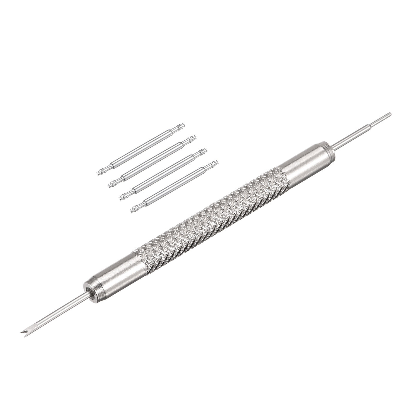Uxcell Uxcell Stainless Steel 22mm Watch Spring Bars 4Pcs with Dia 1.5mm Spring Bar Removal