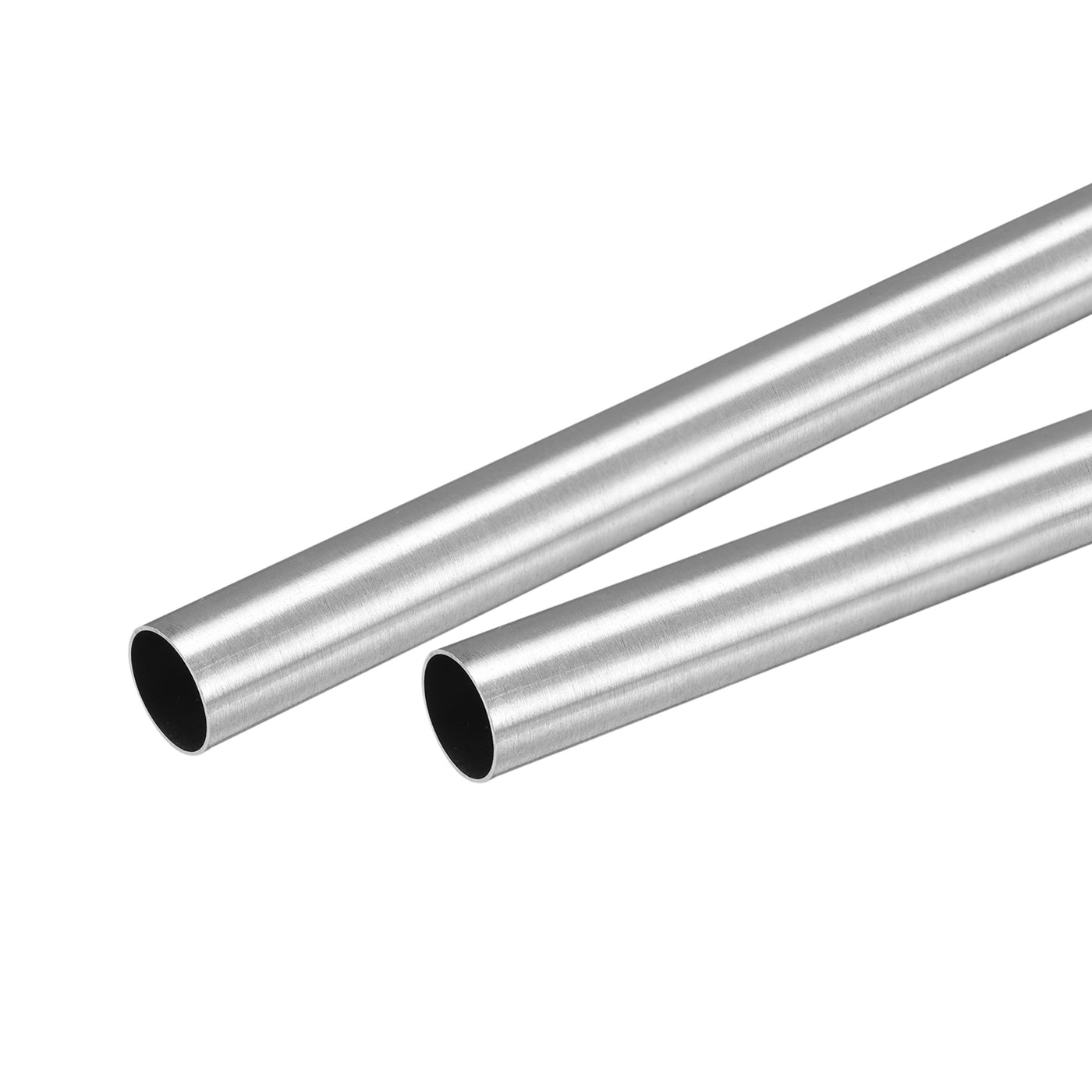 Uxcell Uxcell 304 Stainless Steel Round Tube 15mm OD 0.5mm Wall Thickness 250mm Length 2 Pcs